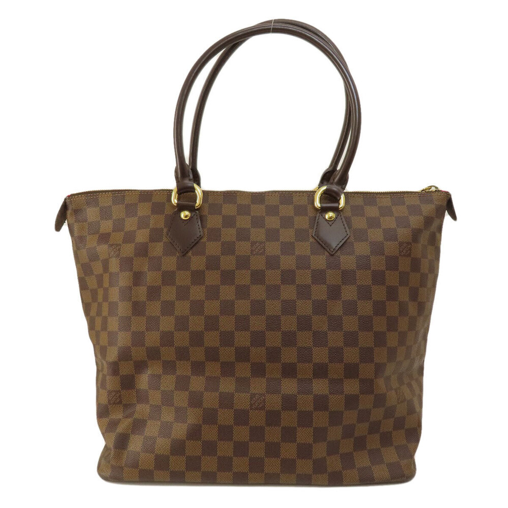 Louis Vuitton Bag Saleya Ebene Tote Canvas Damier Brown